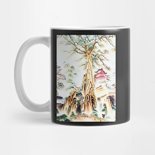 Temple complex in Cambodia, motif 2 Mug